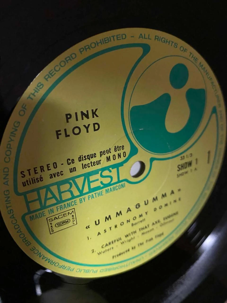 🔥 Pink Floyd – Ummagumma - Frankrijk 1969 – photo 3
